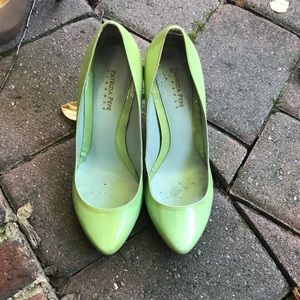 Patricia Pepe Mint Green Pumps size 7.5